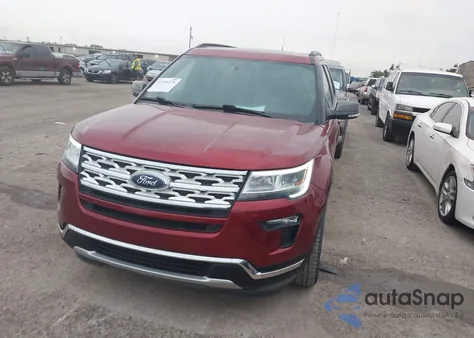 2018 Ford Explorer Xlt z USA, uszkodzony, nr VIN 1FM5K7D87JGA87814